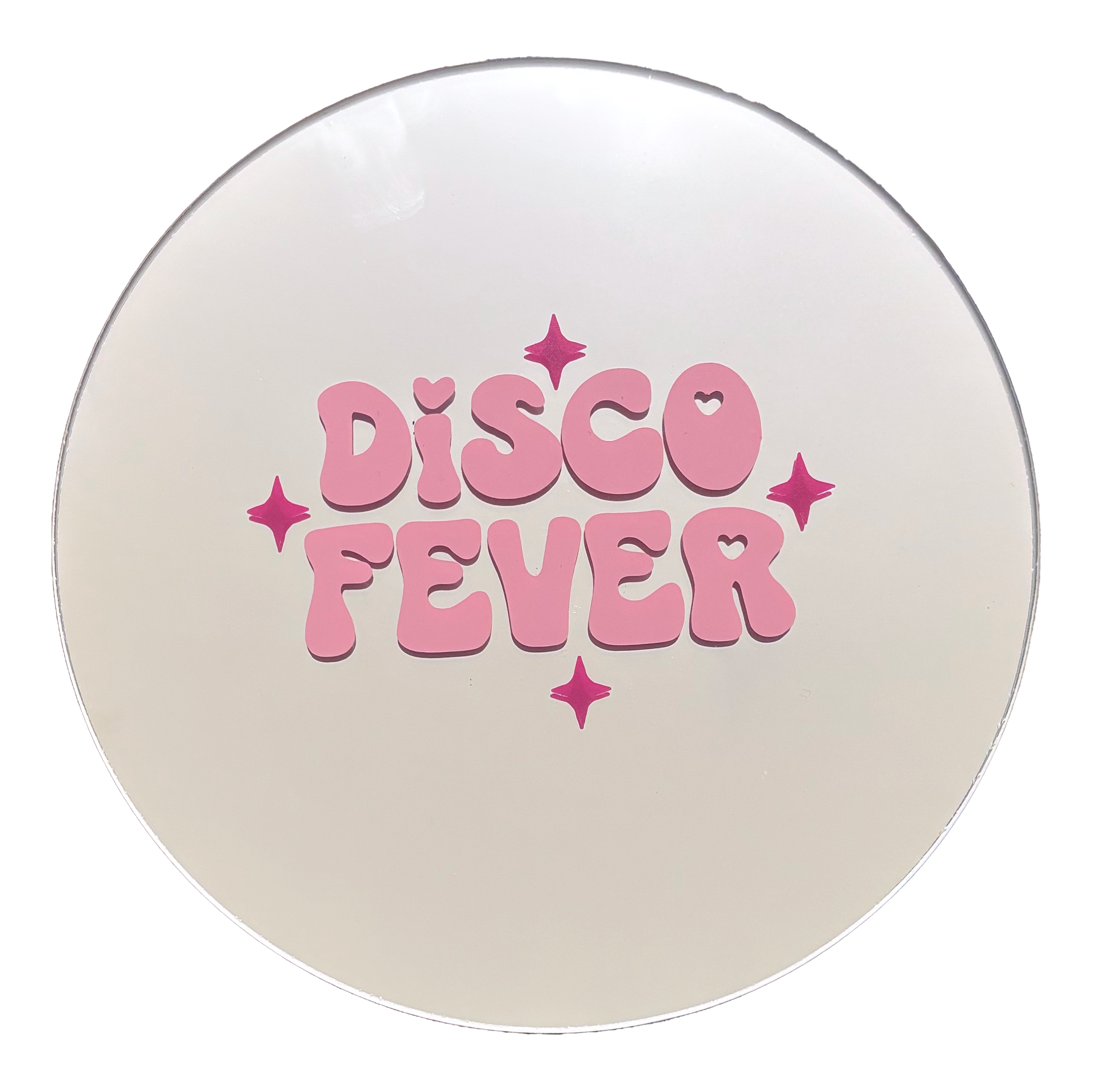 Miroir mural rond – Disco Fever (20 cm)