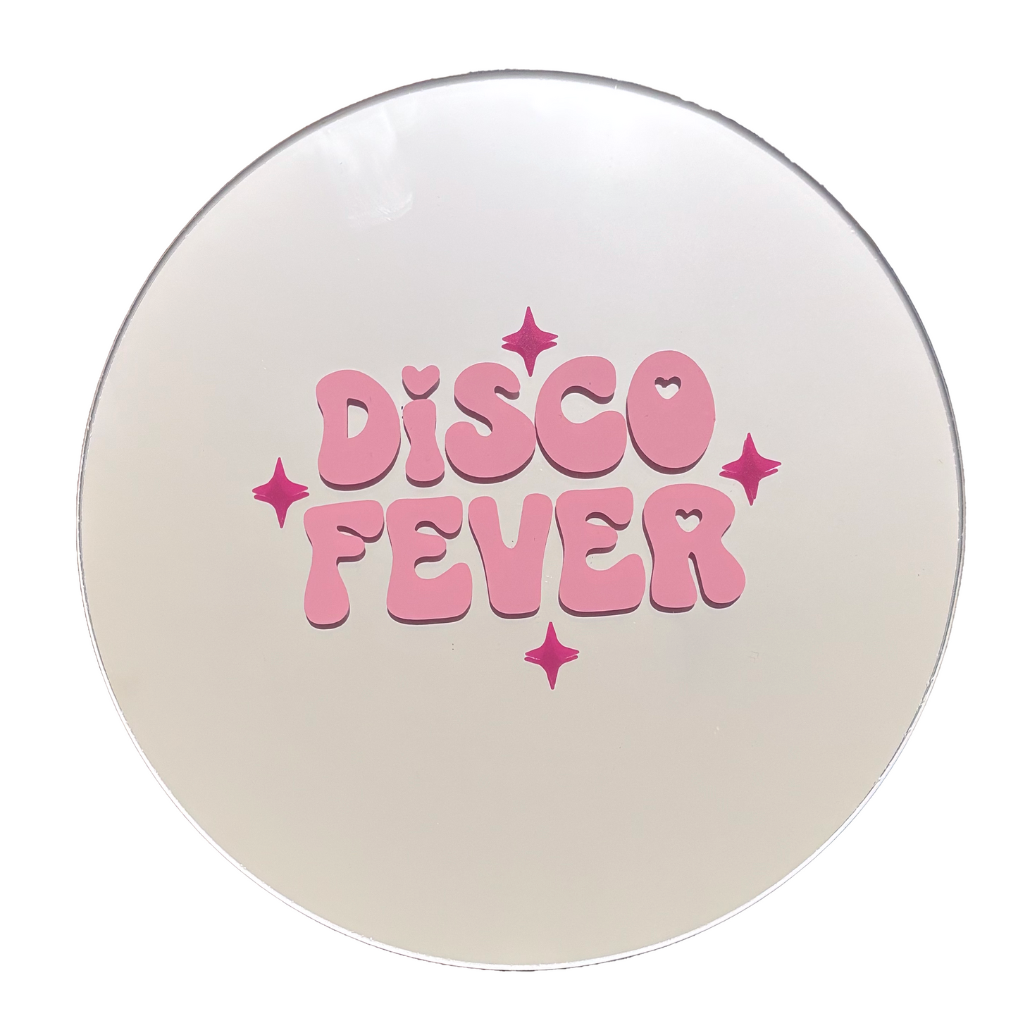 Miroir mural rond – Disco Fever (20 cm)