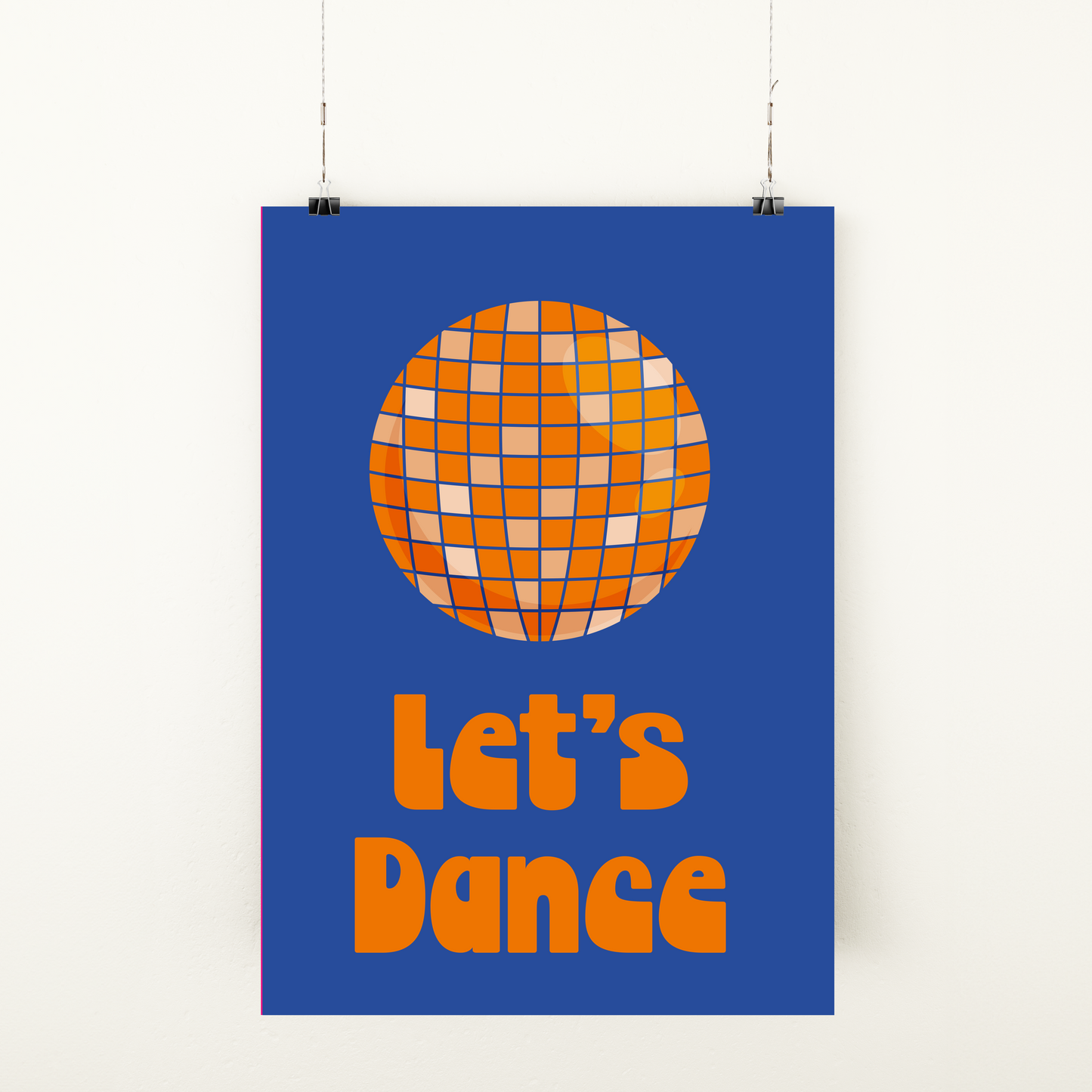 Affiche "Let's Dance"