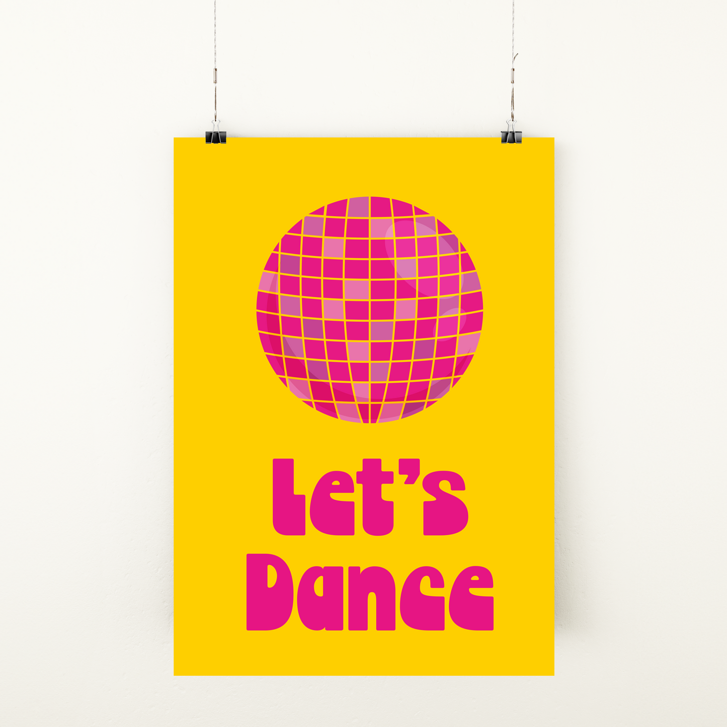 Affiche "Let's Dance"