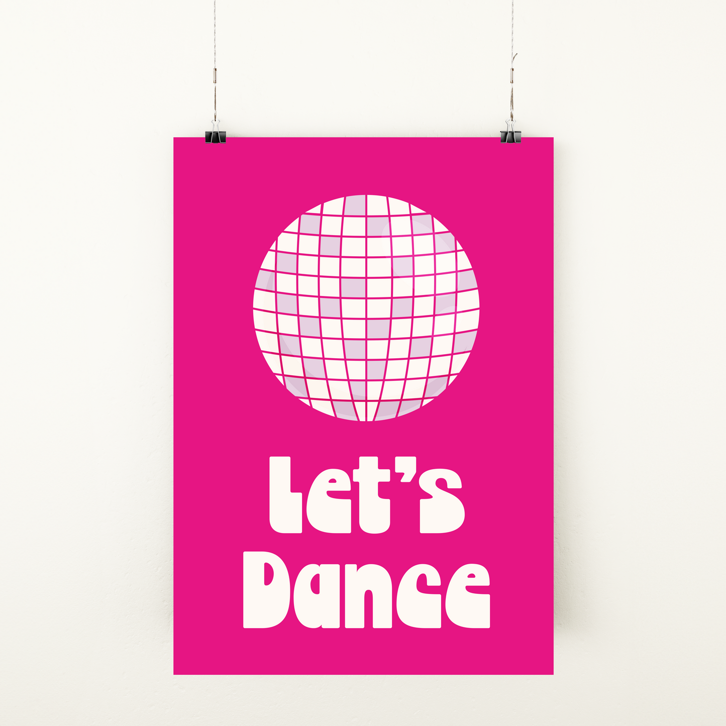 Affiche "Let's Dance"