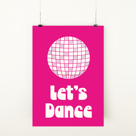 Affiche "Let's Dance"